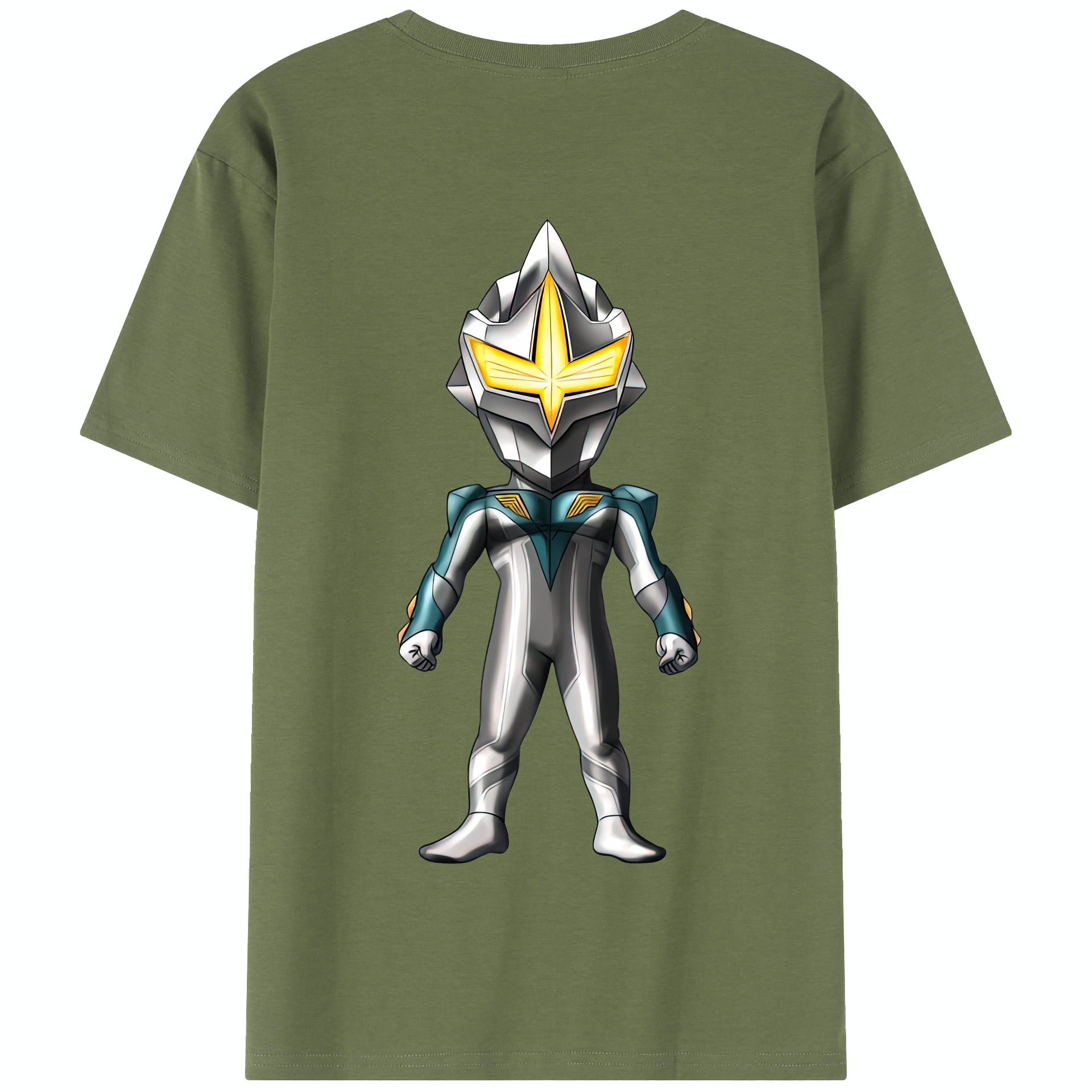 （画像用） ウルトラマン Ultraman 綿100％半袖Tシャツ（背面プリント）